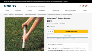 Gemplers - Molechaser® Rodent Repeller P7900