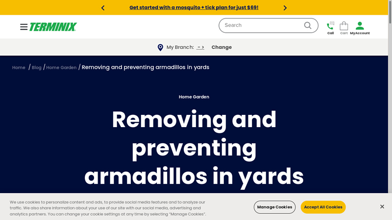 How to Get Rid of & Repel Armadillos from Your Yard - Terminix