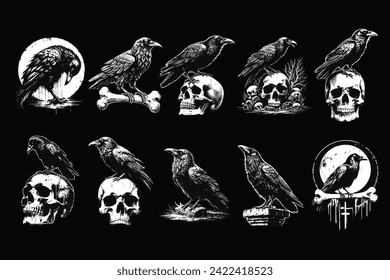 Illustrative image for get rid of ravens and crows