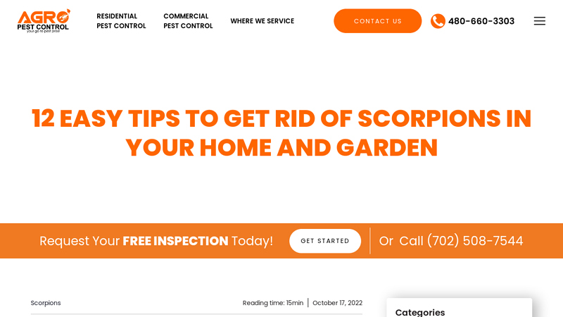 12 Easy Tips To Get Rid of Scorpions in Your Home and Garden