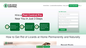 Get Pest Control - Natural Lizard Repellents