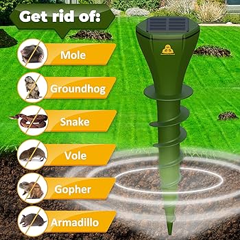 Illustrative image for gopher solar repeller
