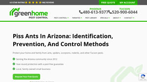 Green Home Pest - Affordable Pest Control & Free Termite Protection