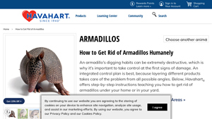 Havahart - Live Armadillo Trap & Repellents