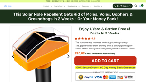 HomeShielders - Ultrasonic Pest Repellent Stake