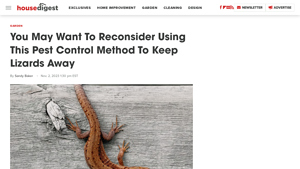 House Digest - Ultrasonic Lizard Repellent