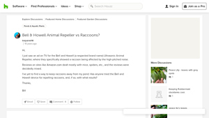 Bell and Howell - Ultrasonic Animal Repeller