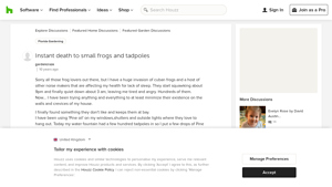 Houzz - Pine Oil for Frog Control