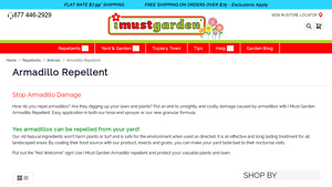 I Must Garden - Armadillo Repellent