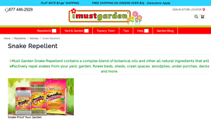 I Must Garden - Snake Repellent