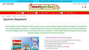 I Must Garden - Squirrel Repellent