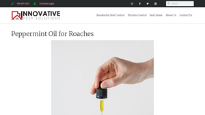 Innovative Pest - Natural Peppermint Oil Repellent