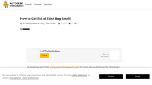 Instructables - Stink Bug Smell Elixir