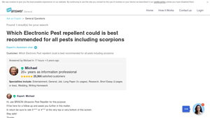 BRISON - Ultrasonic Pest Repeller
