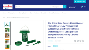 Koolatron - Bite Shield Solar Bug Zapper