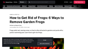 MasterClass - Frog Removal Techniques