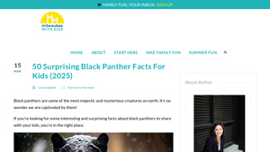 MKewithKids - Surprising Facts About Black Panthers