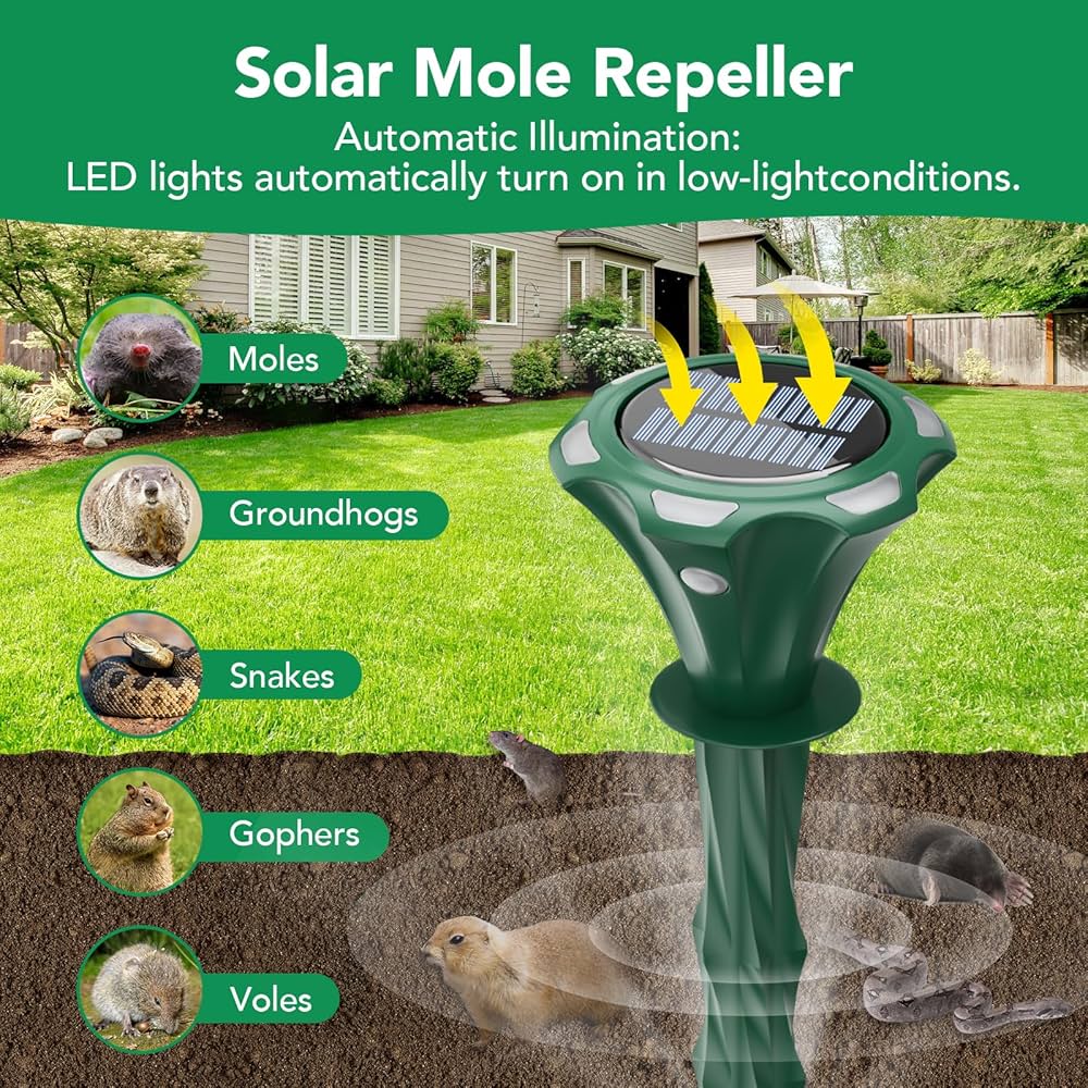 Illustrative image for Mole Repeller Solar