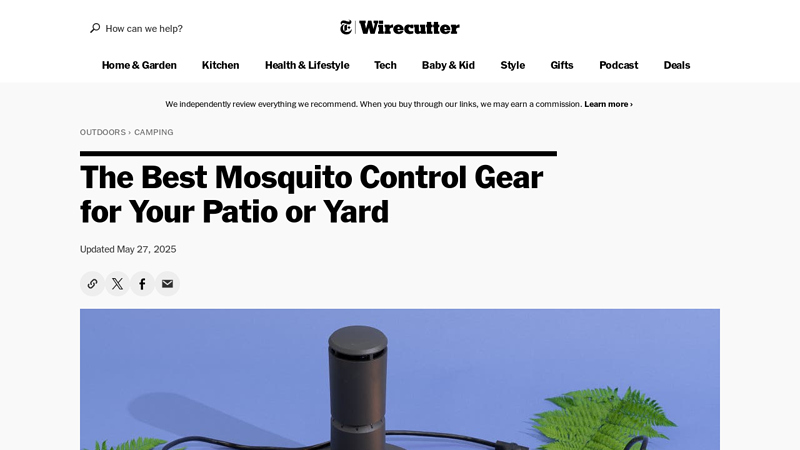 The 7 Best Mosquito Control Devices of 2025 | Reviews by Wirecutter
