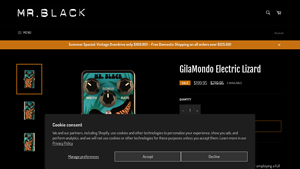 GilaMondo - Electric Lizard Phase Shifter