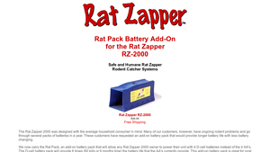 Multiscope - Rat Zapper RZ-2000