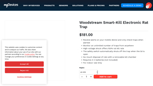 Woodstream - Smart-Kill Electronic Rat Trap