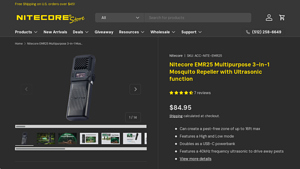 Nitecore - EMR25 Multipurpose Electronic Mosquito Repeller