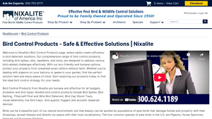 Nixalite - Humane Bird Control Solutions