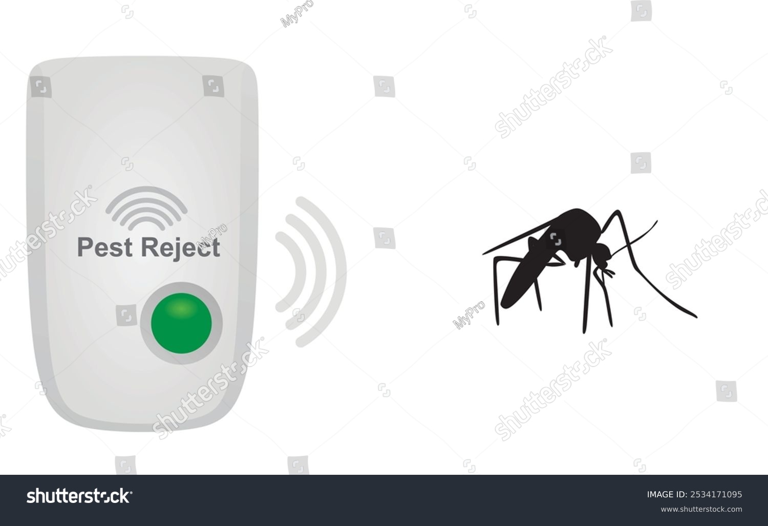 Illustrative image for outdoor electronic pest repeller