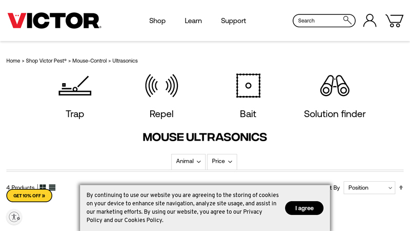 Ultrasonic Mouse Repellents | Victor®