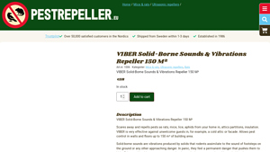 VIBER - Solid-Borne Sounds & Vibrations Repeller