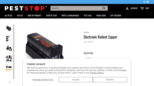 PestStop - Electronic Rodent Zapper