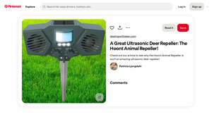 Hoont - Ultrasonic Deer Repeller