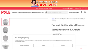 Pyle - Electronic Pest Repeller