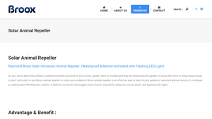 Raymond Broox - Solar Animal Repeller