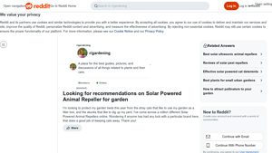 SolarGuard - Solar Powered Animal Repeller
