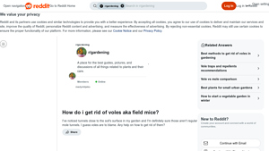 Reddit - Pest Control Solutions