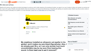 Reddit - Ultrasonic Cat Repeller