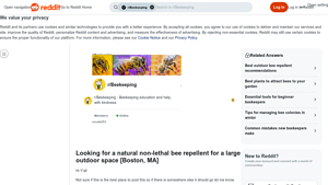 BeeSafe - Natural Bee Repellent