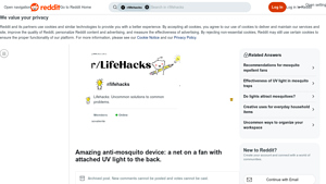Reddit - Amazing Anti-Mosquito Device