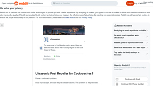 Ultrasonic Pest Repeller - Effectiveness Against Cockroaches