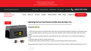 RodentsStop - High Voltage Electronic Rat Killer
