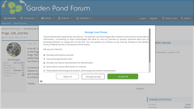 Frogs, Salt, and Koi | Garden Pond Forums