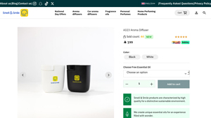 Smell Smile - A323 Aroma Diffuser