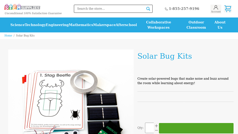 Solar Bug Kits - STEM Supplies