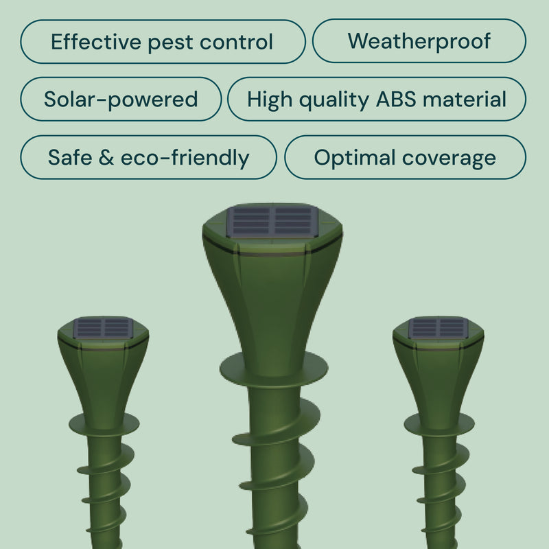 Illustrative image for solar snake deterrent