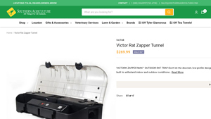 Southern Agriculture - VICTOR® ZAPPER MAX™ Outdoor Rat Trap