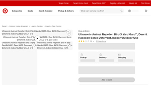 Bird-X - Yard Gard™ Ultrasonic Animal Repeller
