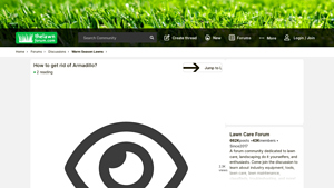 The Lawn Forum - Armadillo Control Solutions