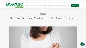 The Mosquito Masters - No-See-Ums Control Solutions